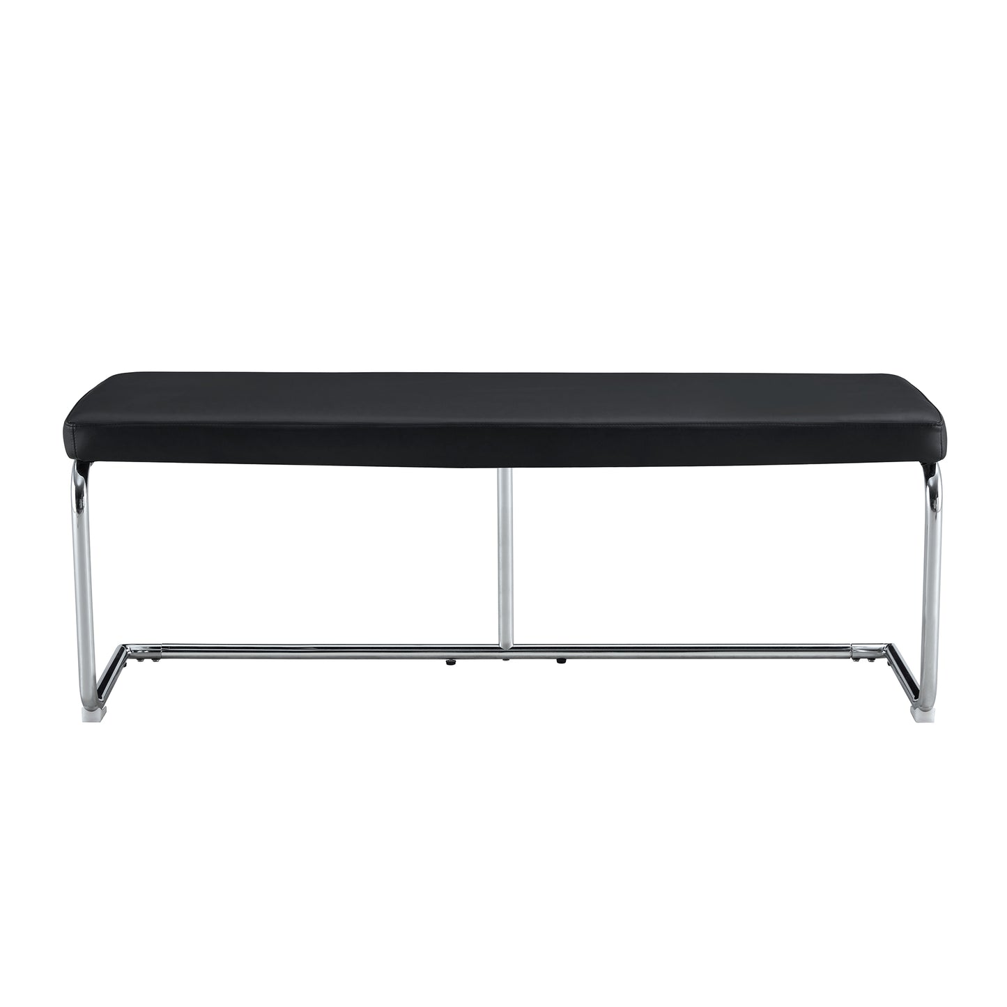 Marcel Industrial Black Shoe Bench
