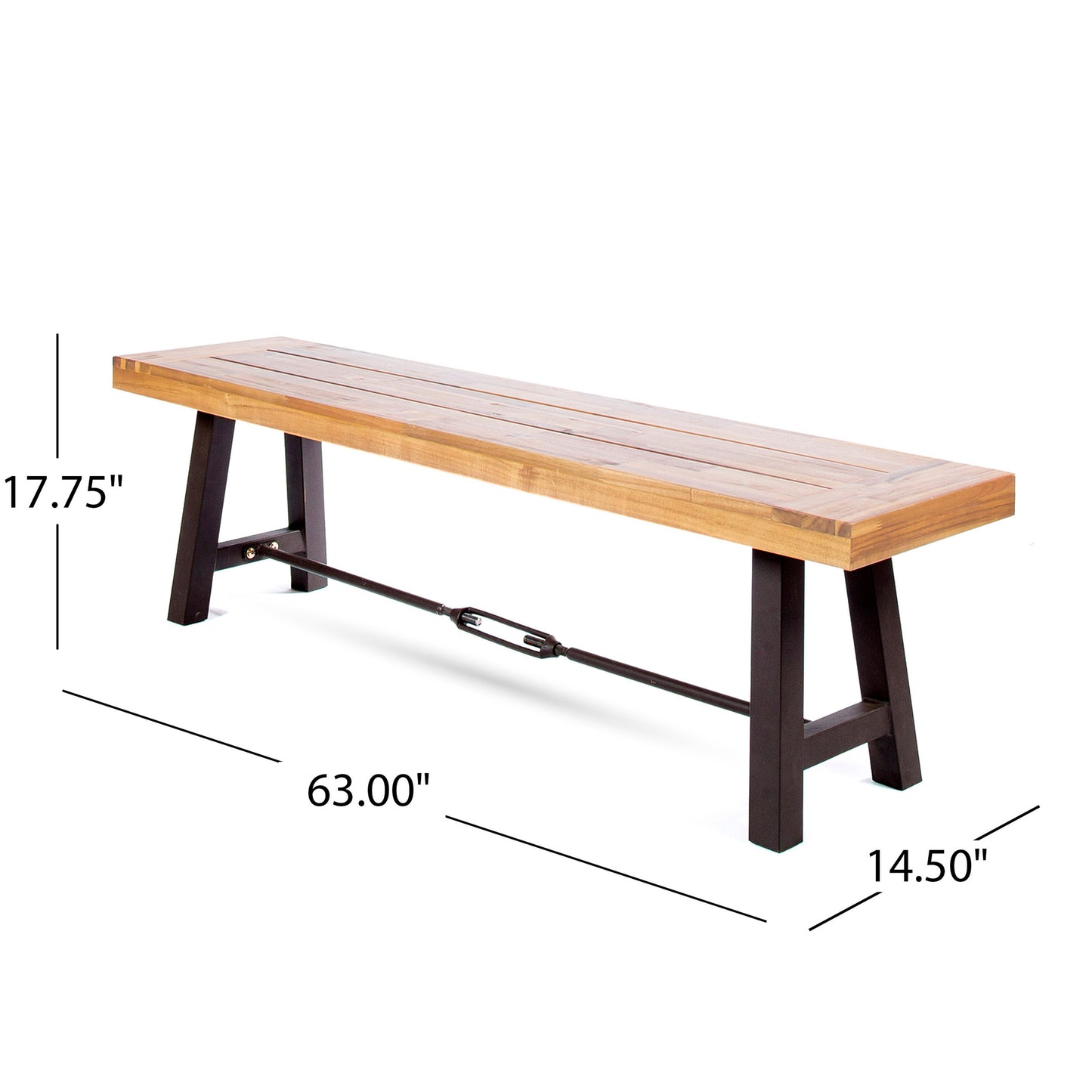 Calista Contemporary Classic Velvet Bench