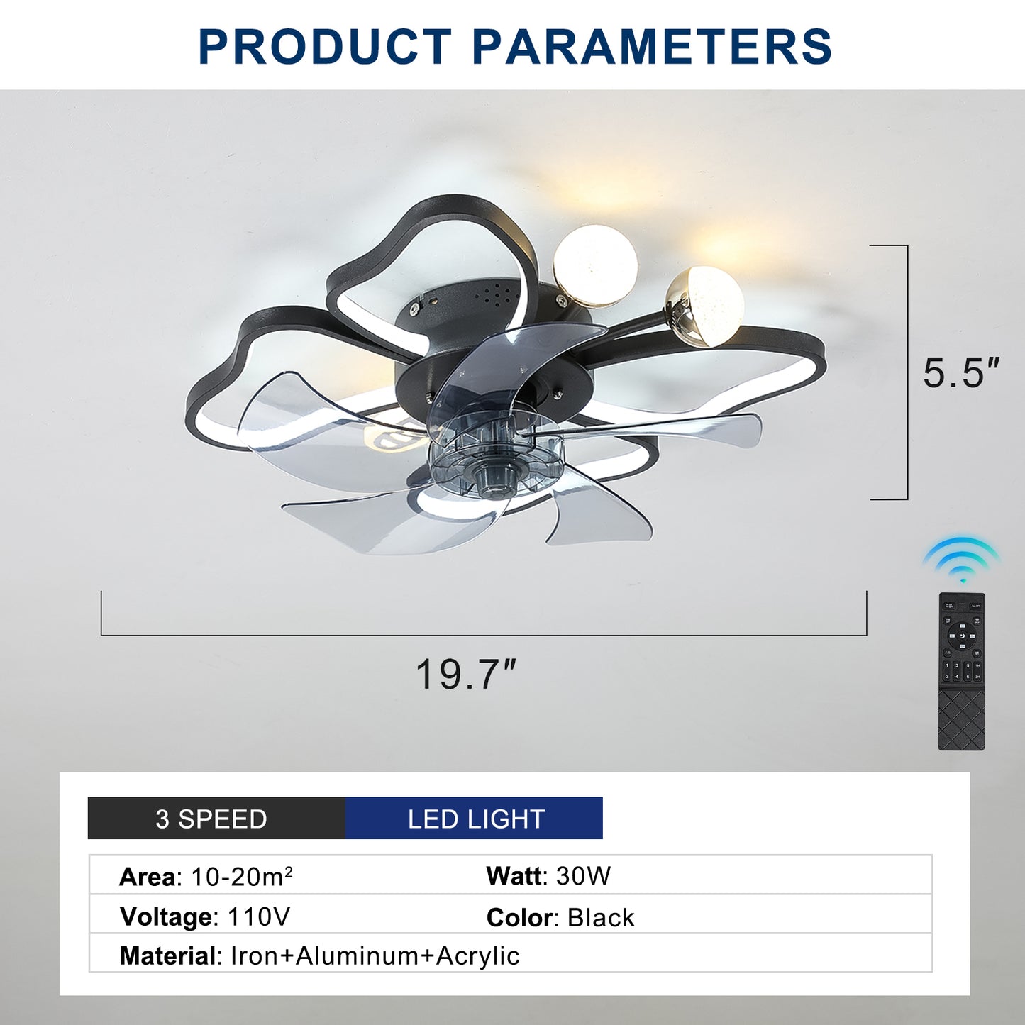 Eda Contemporary Butterfly Ceiling lights