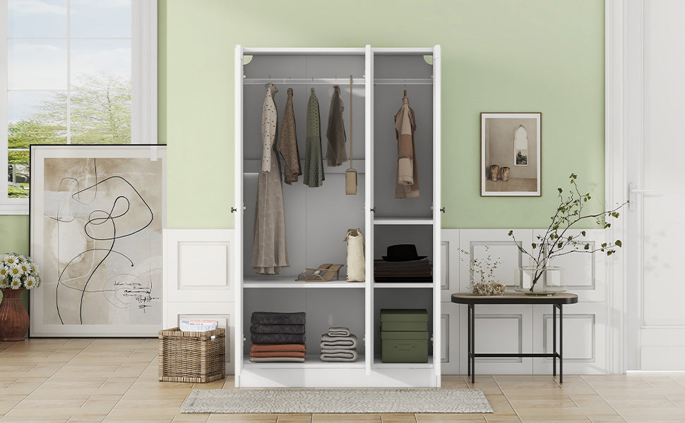 Healdsburg Contemporary Shutter Wardrobe