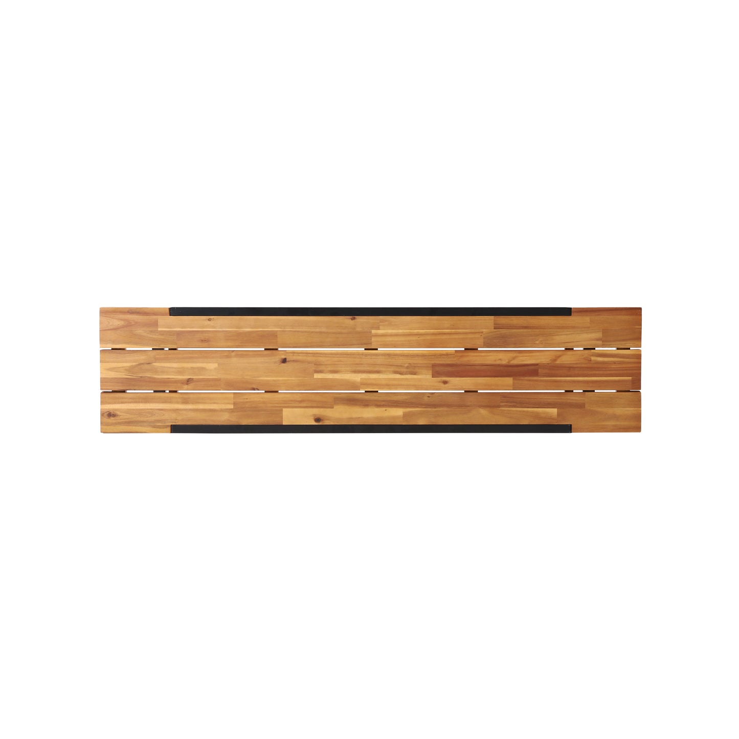 Centerville Modern Wood Metal Bench
