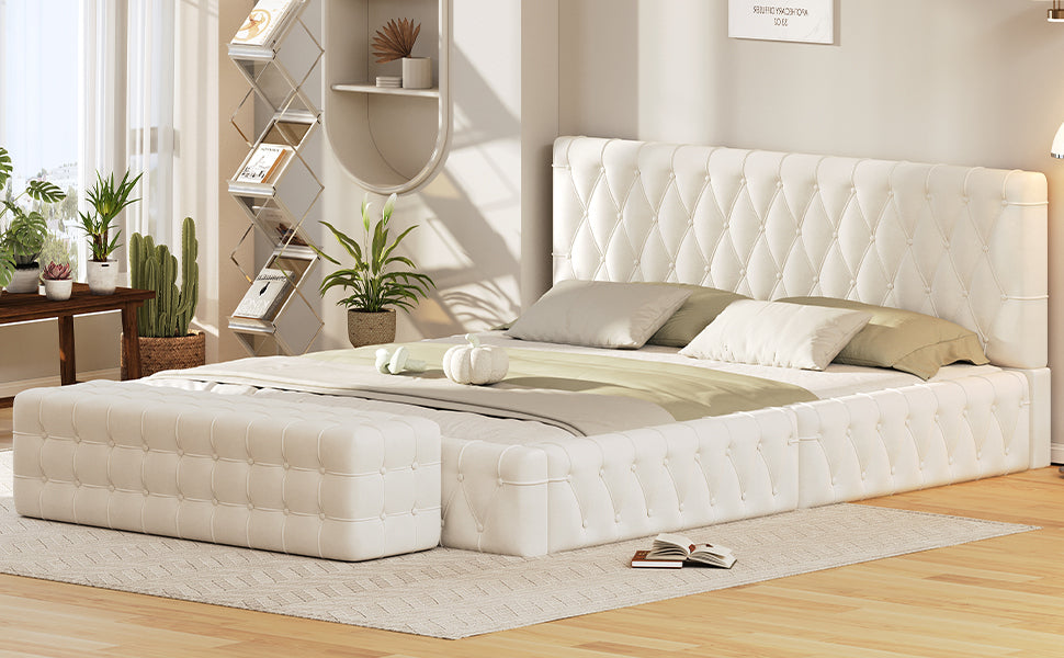 Emery Contemporary Upholstered Queen Bedroom Set