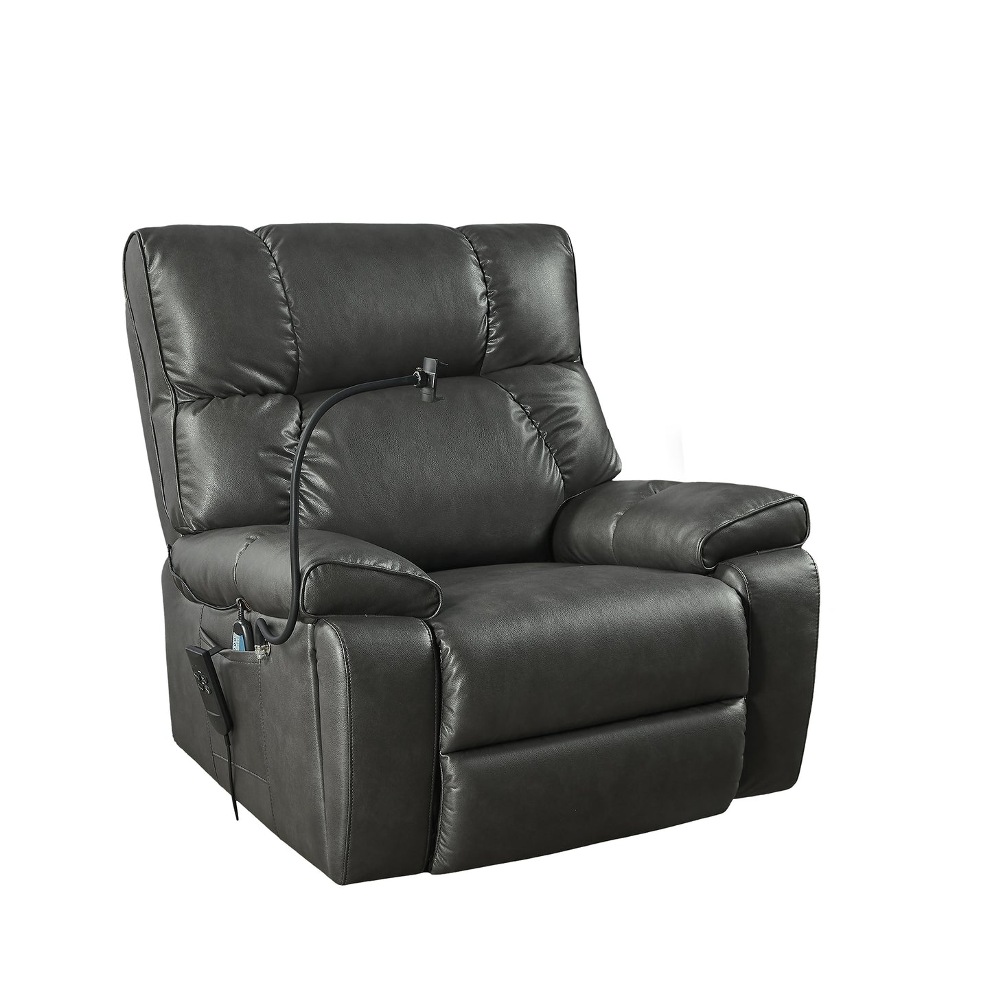 Cleo Contemporary Velvet Recliner Chair