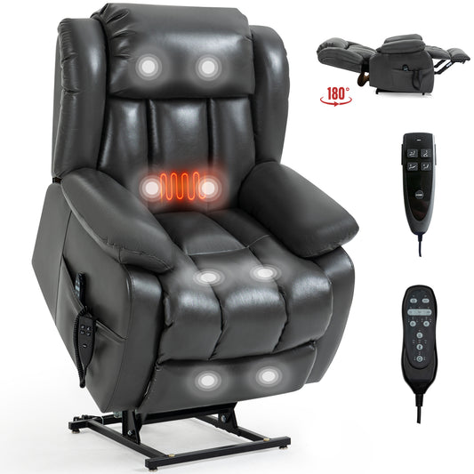 Fitch Contemporary Dual Motor Power Lift Recliner