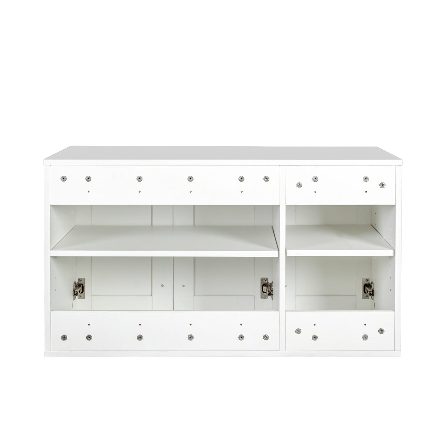 Elmcrest Modern Stackable Storage Cabinet