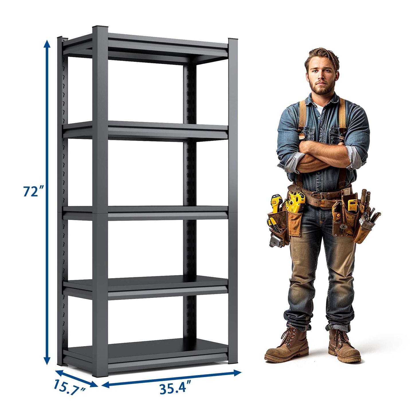 Justo Industrial Storage Rack