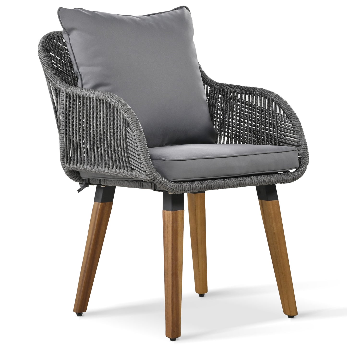 Calista Modern Patio Wicker Conversation Set