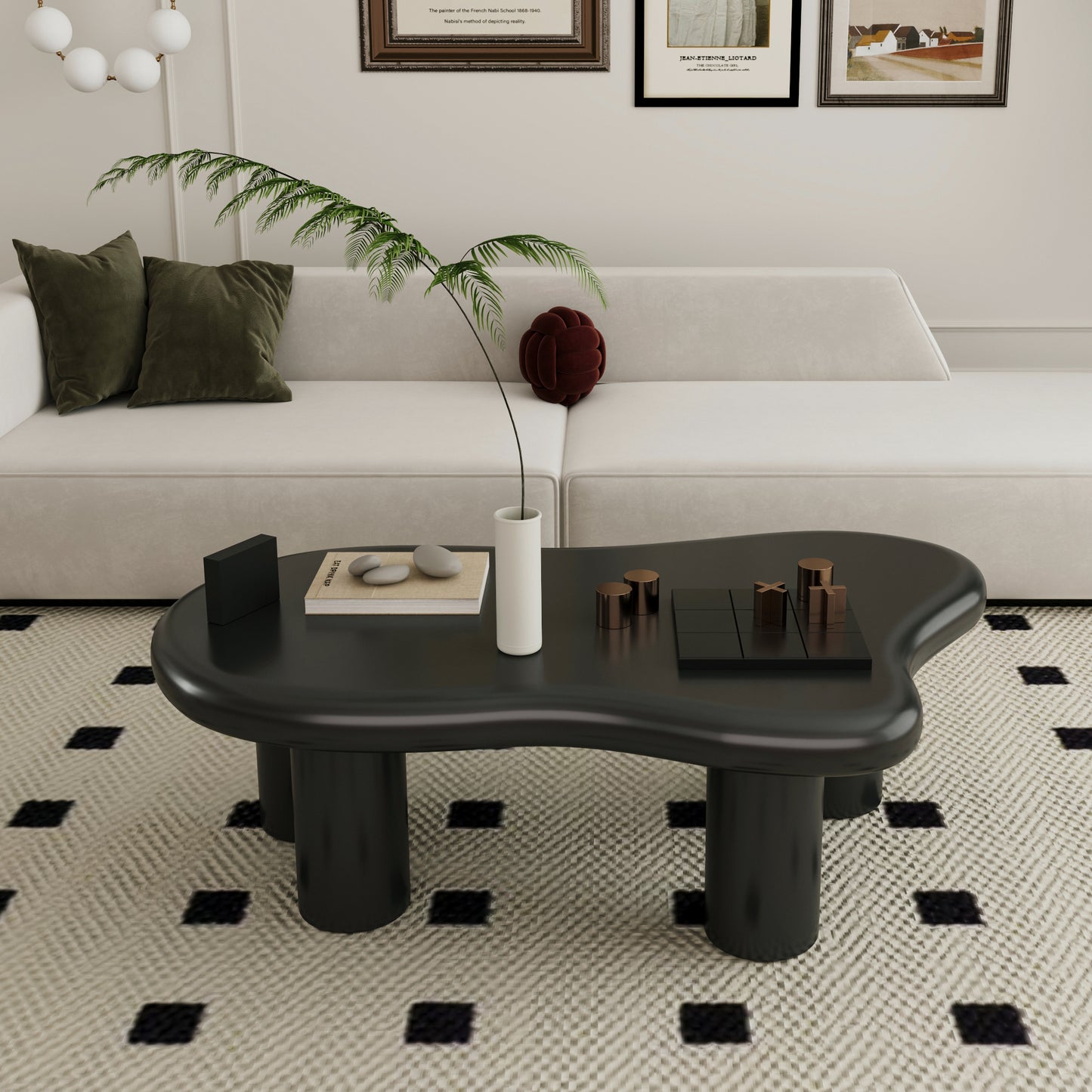 Healdsburg Modern Cloud Shaped Coffee Table