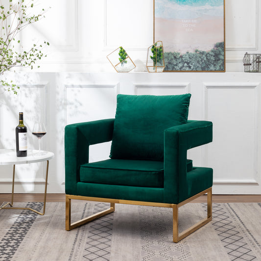 Sonoma Contemporary Upholstered Accent Arm Chair