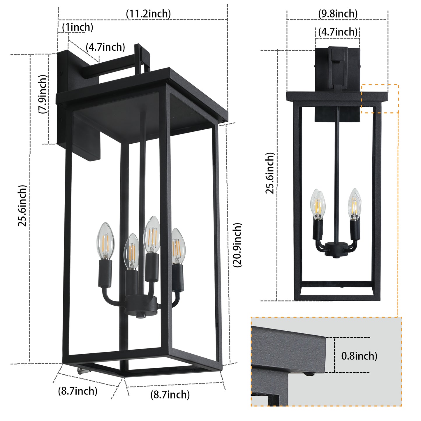 Napa Modern Outdoor Wall Light