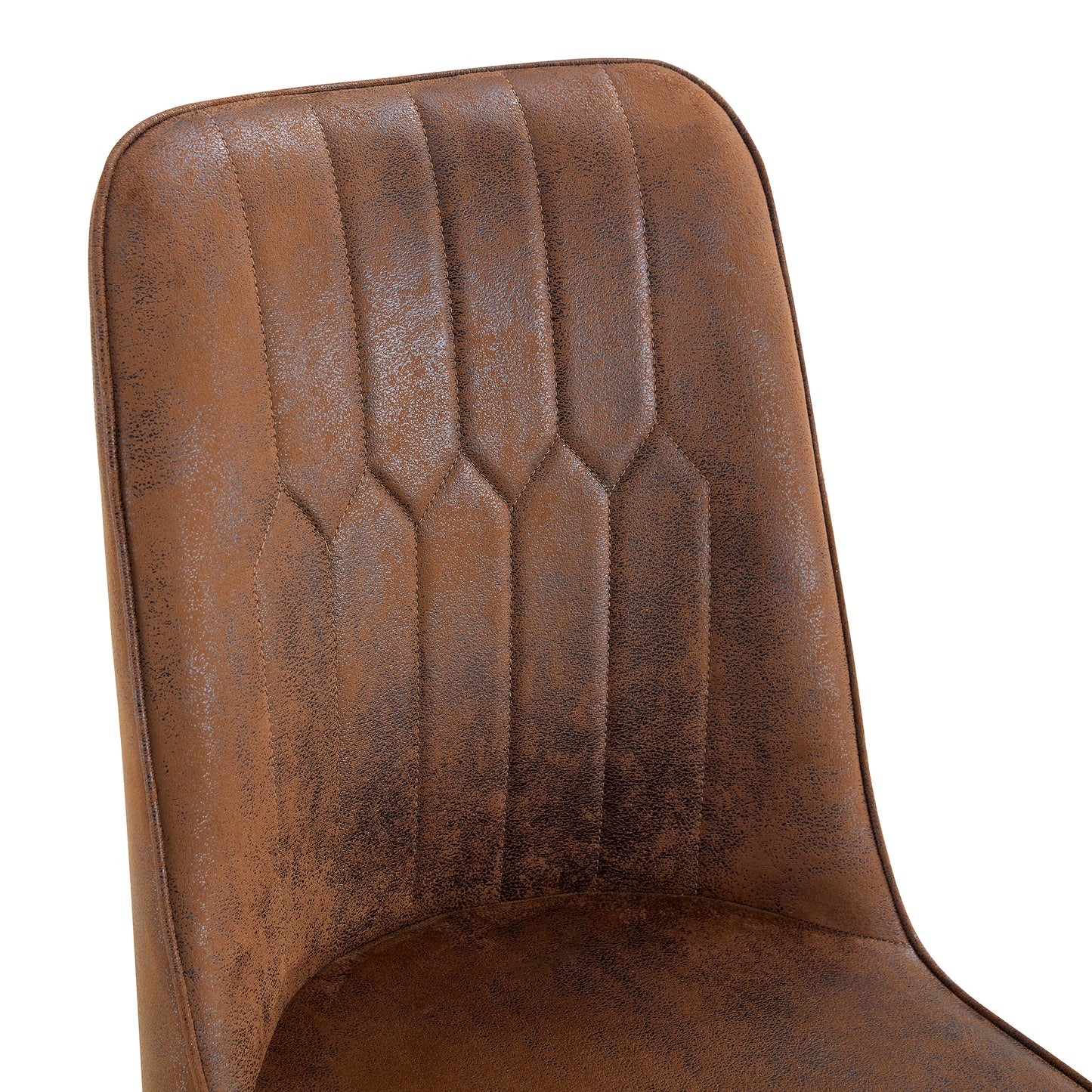 Justo Contemporary Velvet Metal legs Dining Chairs