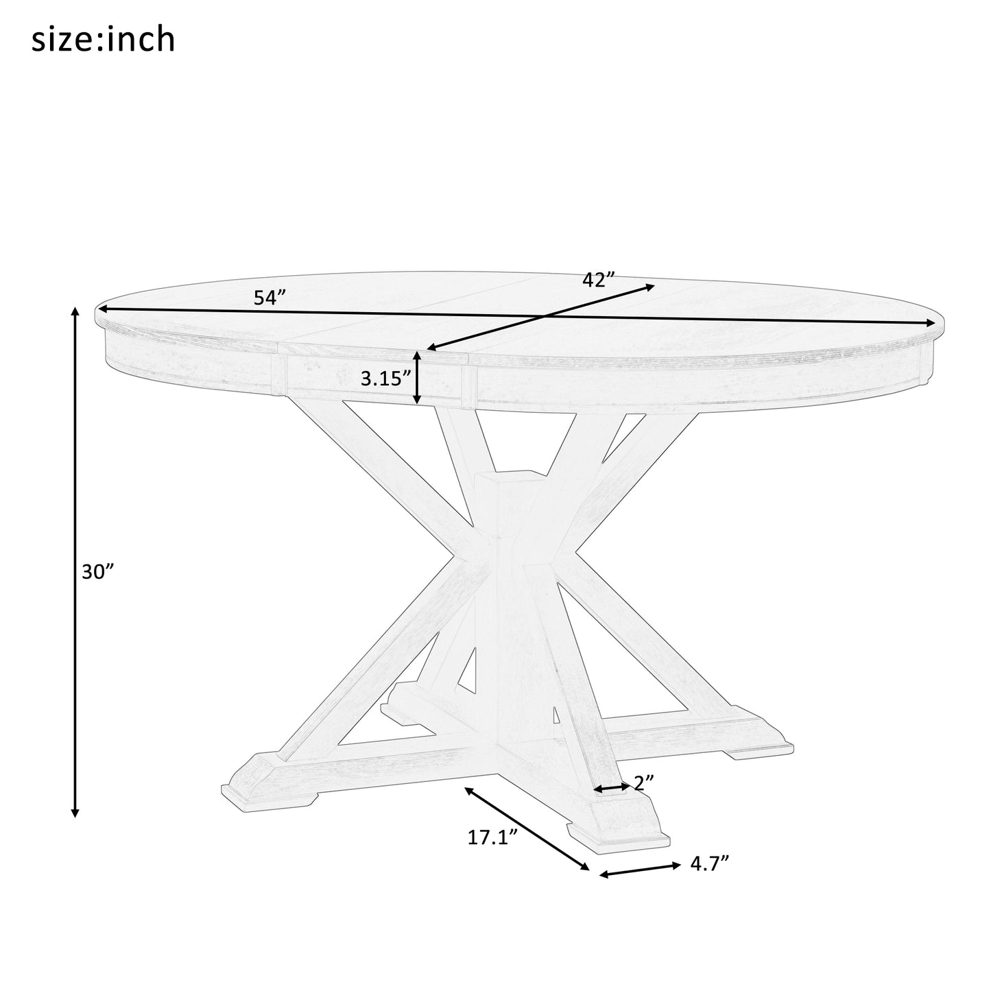 Justo Craftsman Classic Dining Table