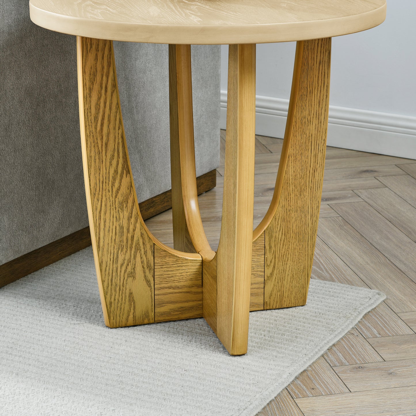 Marcel Craftsman Oak Round Table