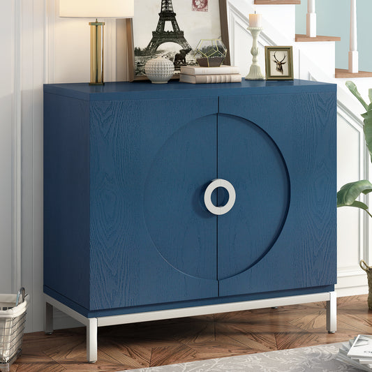 Luz Contemporary Storage Accent Entryway Cabinet