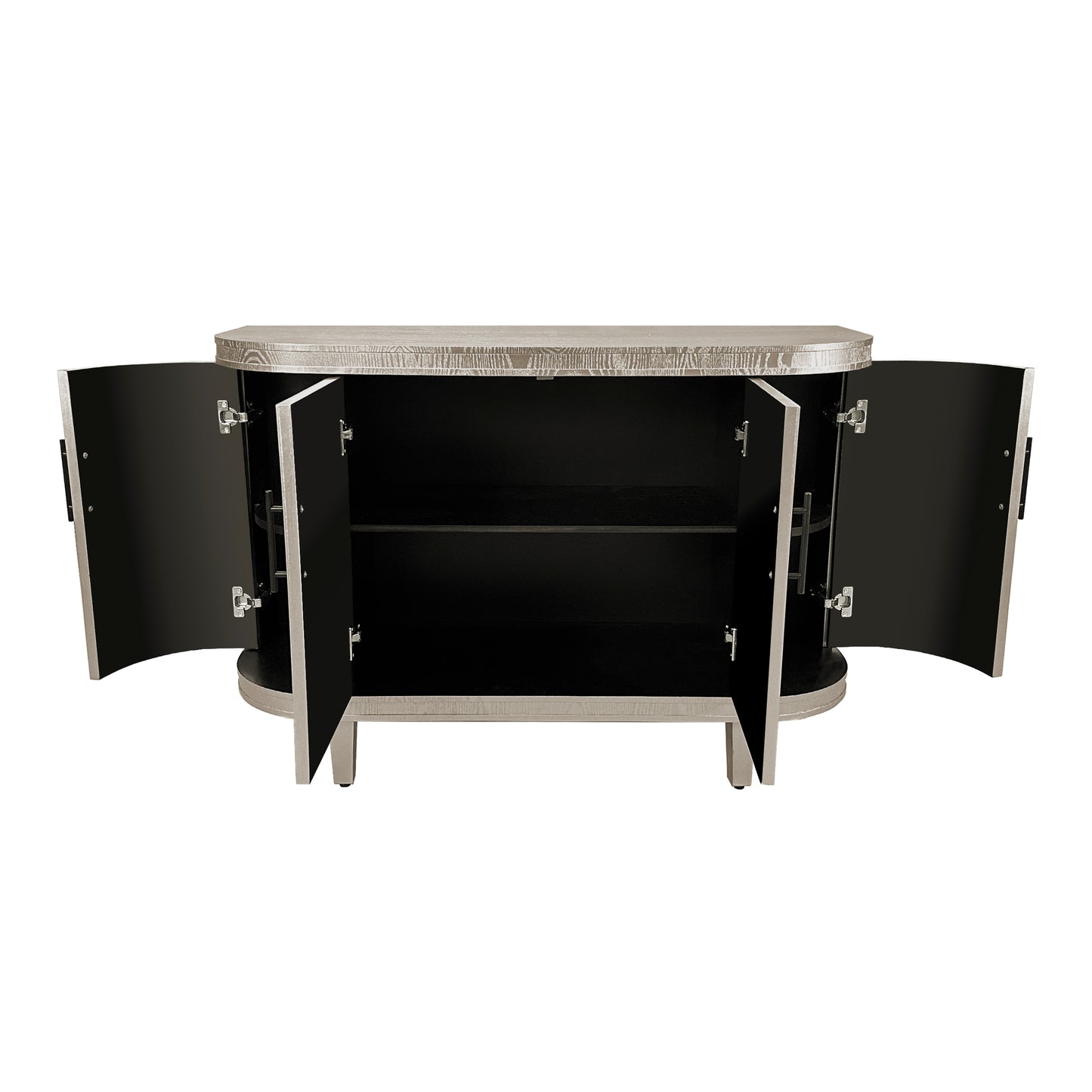 Luz Modern Curved Sideboard