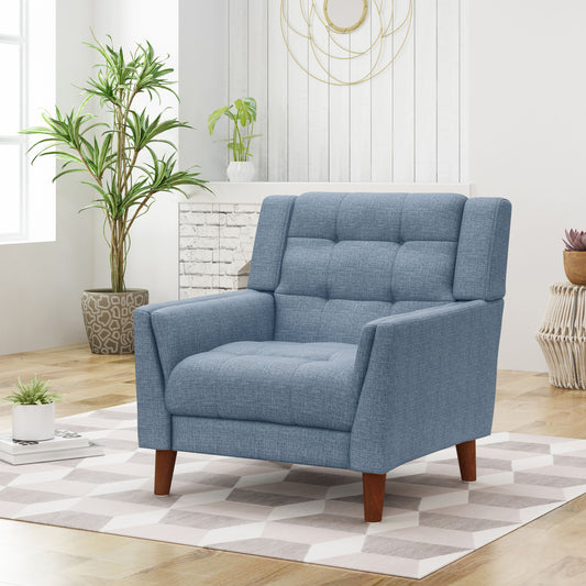 Niles Mid-Century Upholstered Armchair